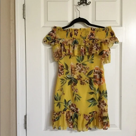 tularosa off the shoulder dress Tularosa | Dresses | Tularosa Floral Off The Shoulder Dress Size Small